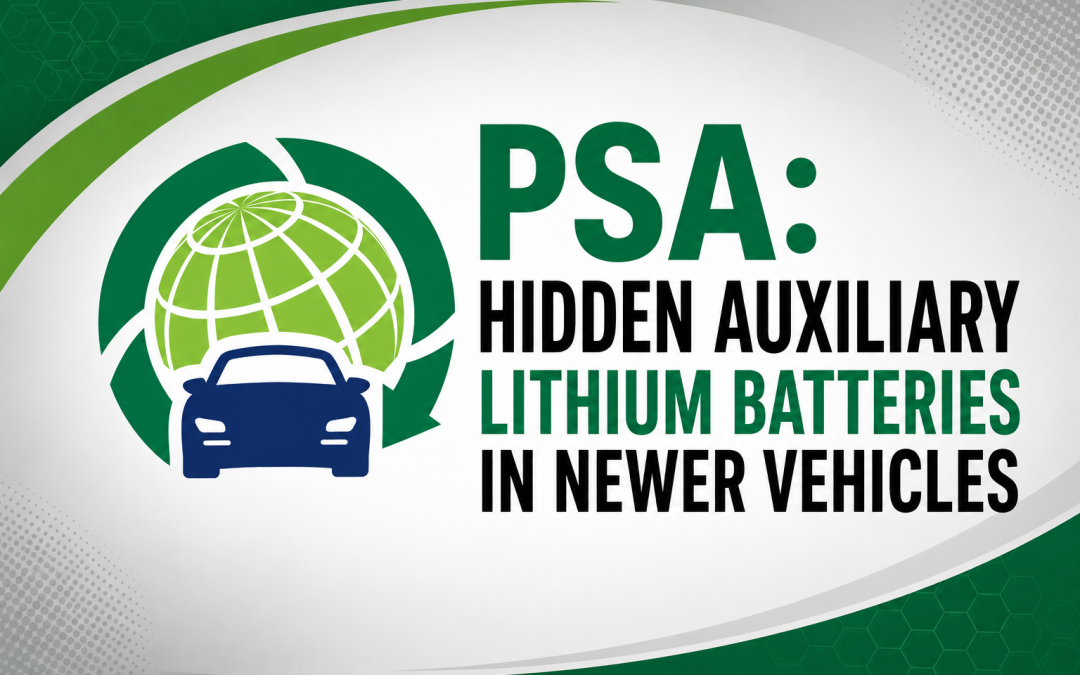 PSA: Hidden Auxiliary Lithium Batteries in Newer Vehicles